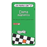 Purple Cow- Checkers Magnetic Game 7290016026863