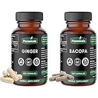 Ginger 320 Capsules and Bacopa 320 Capsules | Capsules Combo Pack