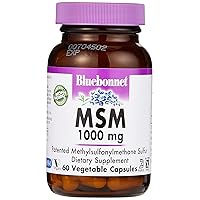 Bluebonnet Nutrition MSM 1000 MG, 60 CT