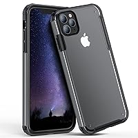 ORIbox for iPhone 12 Pro Max Case Black,with 4 Corners Shockproof Protection,iPhone 12 Pro Max Black Case for Women Men Girls Boys Kids,Case for iPhone 12 Pro Max Phone Black