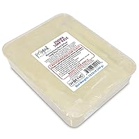 Primal Elements Jojoba Oil Soap Base - Moisturizing Melt and Pour Glycerin Soap Base for Crafting and Soap Making, Vegan, Cruelty Free, Easy to Cut - 10 Pound