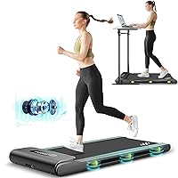 Walking Pad Treadmill Under Desk: SEIKEIN 2 in 1 Walking Pad Treadmills 3.5 HP Quiet Brushless with 300Lbs Capacity for Home Office