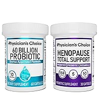 Physician's CHOICE Menopause Support + Digestive Health Support Bundle - 60ct