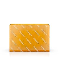 Original Amber Bar Facial Cleansing Bar with Glycerin, Clean-Rinsing, Transparent Face Soap, Free of Harsh Detergents, & Dyes, 3.5 oz