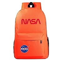 Novelty NASA Printed Daily Bookbag Water Resistant Outdoor Backpack-Lightweight Daypack for Travel,Hiking