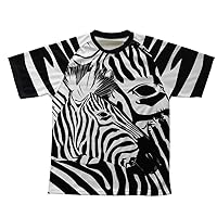 Camo Zebra Technical T-Shirt for Men and Women