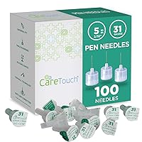 Care Touch CTPN31316 Pen Needles, 31 Gauge, 3/16