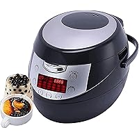 Automatic Pearl Pot, Commercial Boba Pearl Tapioca Cooker Pearl Maker Milk Tea Cooker for Boba Tea & Bubble Tea & Milk Tea Touchscreen