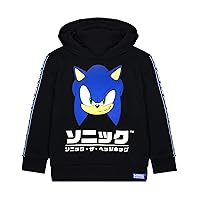 Sonic the Hedgehog Hoodie For Kids Japanese Gamer Black Sweater