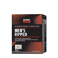 AMP Men's Ripped Vitapak Program with Metabolism + Muscle Support - 30 Vitapaks (Packaging May Vary)