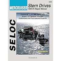 Sierra International Seloc Manual 18-03200 Mercruiser Stern Drives Repair Manual (1964-1991) Type I, Mr, Alpha & Bravo I & Ii Models, Includes Carbureted & Fuel Injected Engines