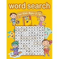 word search book for kids ages 5-10: Word Search Puzzle Book for Kids actvity workbook_puzzles book Vocabulary, Categories, 9 Levels, Each word Has ... ExtraMemory and Logic Skills Sight Words