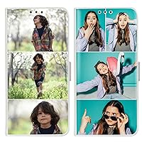 Custom Leather Wallet Case Compatible with Samsung Galaxy Note 20 6.7'' with 1 Pack Screen Protector for Ladies,for Girls,for Women,for Mother for Men(Front White Layout 3 Pictures)