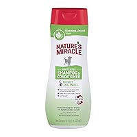 Nature's Miracle Nature’s Miracle Whitening Shampoo & Conditioner for Dogs, 16 Oz, Blooming Almond Scent