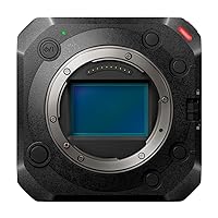 Panasonic LUMIX BS1H Full-Frame Box-Style Live & Cinema Camera, Compact Body with 6K 24p / 5.9K 30p 10-bit Unlimited Video Recording, Multicam Control (DC-BS1H)