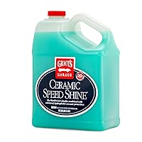 Griot's Garage 10986 Ceramic Speed Shine Gallon– Ceramic Quick Detailer & Clay Lubricant, Clean Your Vehicle While Appling Additional SiO2 Protection, Safe on All Existing Ceramic Coatings