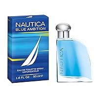 Nautica Blue Ambition Men's Cologne/Eau de Toilette, 1.6 Fluid Ounce