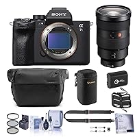 Sony Alpha a7S III Mirrorless Digital Camera - Bundle with FE 24-70mm f/2.8 GM Lens, Sling, Strap, 82mm Filter Kit, Lens Pouch, Extra Battery, Screen Protector, SD Card Case, Cleaning Kit