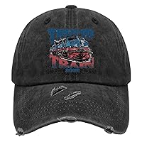 Trump Train 2024 Hat for Men Washed Distressed Baseball Cap Fashion Washed Dad Hats Light Weight