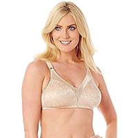 Bali Women's Double Support Spa Closure Wire-Free Bra, Soft Taupe, 36D