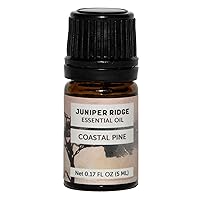 Juniper Ridge Coastal Pine Essential Oil - Refreshing Fragrance with Pine, Citrusy Conifer, & Ocean Air Notes - 5ml - Packaging May Vary