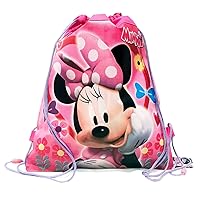 Minnie Mouse Disney Non Woven Sling Bag with Hang Tag - Ideal to use as a party favor bag