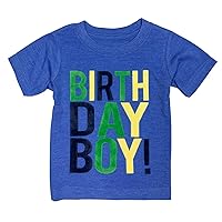 SoRock Birthday Boy Toddler Kids T-Shirt 1st, 2nd, 3rd, 4th, 5th, Youth Small-Youth Large