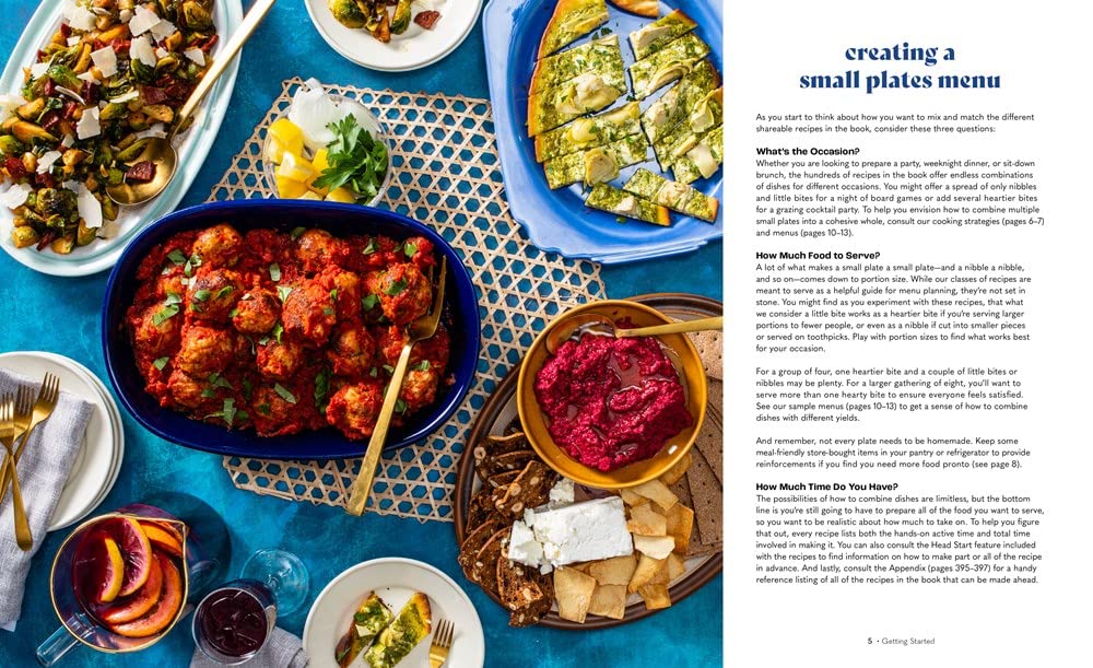 The Complete Small Plates Cookbook: 300+ Shareable Tapas, Meze, Bar Snacks, Dumplings, Salads, and More