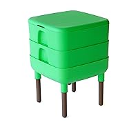 FCMP Outdoor - The Essential Living Composter, 2-Tray Worm Composter, Green