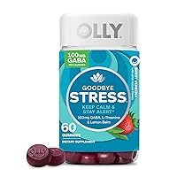 OLLY Ultra Strength Goodbye Stress Softgels and Goodbye Stress Gummy Berry Verbena Bundle - 60 Count Each