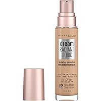Dream Radiant Liquid Medium Coverage Hydrating Makeup, Lightweight Liquid Foundation, Natural Beige, 1 Count