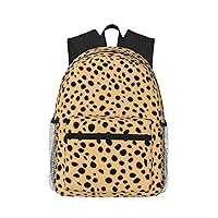 Leopard Print Backpack Fashion Printing Backpack Light Backpack Casual Backpack With Laptop Compartmen