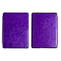 for 2018 Kindle Paperwhite 4 Pu Leather Cover for Paperwhite 10Th Gen 2018 E-Reader Cover New Cover with Pouch, Purple