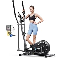 Elliptical Machine for Home, Elliptical Training Machines with MERACH App, Body Fitness Cross Trainer Elliptical Exercise Machine with 16-Level Magnetic Resistance Ultra-Quiet Magnetic System