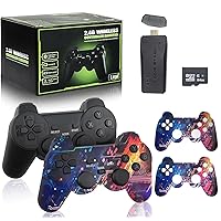 M8 Retro Game Stick - Revisit Classic Games with Built-in 9 Emulators, 20,000+ Games, 4K HDMI Output, and 2.4GHz Wireless Controller for TV Plug and Play