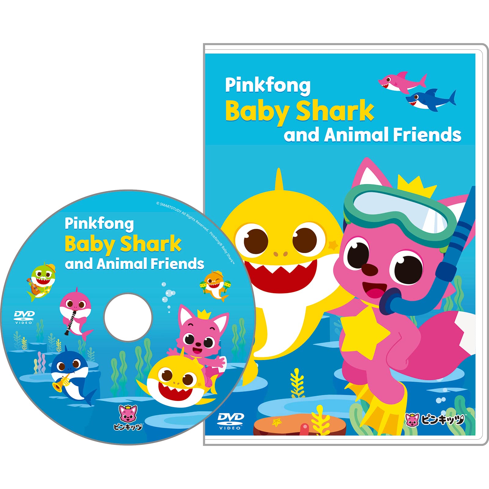 Mua Pinkfong Baby Shark and Animal Friends DVD ピンキッツ ベイビーシャークDVD Baby  Shark(サメのかぞく)他全63曲80分収録 trên Amazon Nhật chính hãng 2023 | Giaonhan247