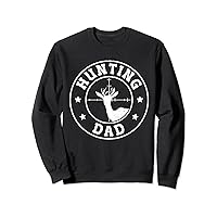 Hunting Retro Vintage Deer Dad Sweatshirt