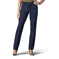 Women's Wrinkle Free Relaxed Fit Straight Leg Pant