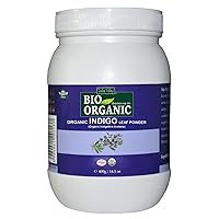 INDUS VALLEY 100% Organic Indigo Leaf Powder (400g)