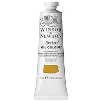 Winsor & Newton Artists' Oil Color, 37ml (1.25 oz) Tube, Raw Umber Light