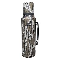 Stanley Classic Vacuum Insulated Wide Mouth Bottle - Bottomland - BPA-Free 18/8 Stainless Steel Thermos for Cold & Hot Beverages - 1.5 QT