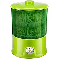 Fully Automatic Seed Germination Kit, 360°Rotating Electric Sprinkler Intelligent Control Household Kitchen Grain Seed Cultivation Bean Sprout Machine-1/