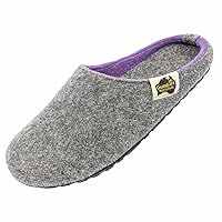 Gumbies Outback Slippers for Indoors and Outdoors, Eco-friendly Felt Uppers, Recycled Rubber Outsoles - Comfort Guaranteed
