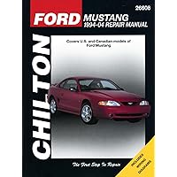 Ford Mustang: 1994 through 2004, Updated to include 1999 through 2004 models (Chilton's Total Car Care Repair Manual) Ford Mustang: 1994 through 2004, Updated to include 1999 through 2004 models (Chilton's Total Car Care Repair Manual) Paperback