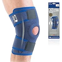 Neo-G Open Knee Brace - Knee Support for Patella Injuries, Joint Pain, Miniscus Tear, Rehabilitation, Sporting Activities. Metal Side Stabilizers - Left or Right Knee - Class 1 Medical Device