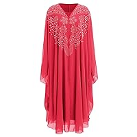 Women Muslim Dress Abayas Loose Maxi Caftan with Dress Set Gown Beaded Kaftan Islamic Robe Dubai Outfit