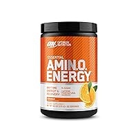 Optimum Nutrition Amino Energy Orange Cooler Pre Workout, BCAA, Amino Acids - 65 and 30 Servings