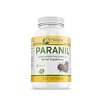 Paranil® Liver & Colon Cleanse - 17 Herbal Complex with Milk Thistle for Detoxification, 110 Vegetarian Capsules