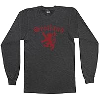 Threadrock Men's Lion of Scotland Long Sleeve T-Shirt
