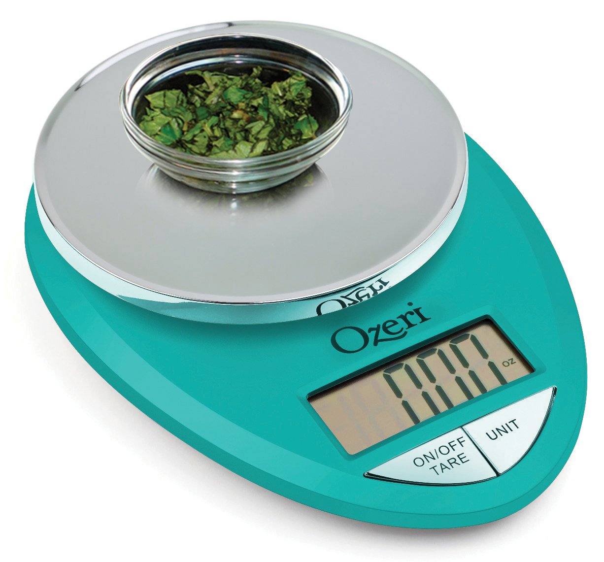 Ozeri Pro Digital Kitchen Food Scale, 0.05 oz to 12 lbs (1 gram to 5.4 kg)